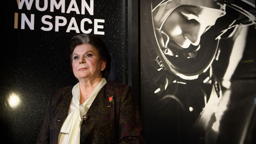 Valentina Tereshkova, pionera en la carrera espacial