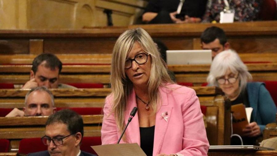 Judith Alcalá va entrar al Parlament el 2021 després de ser la número 2 del PSC per Lleida