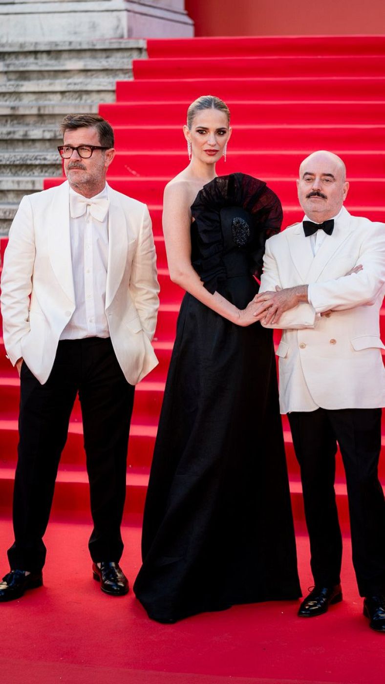 Teresa Baca, de Antonio García en los Premios Academia de la Moda Española