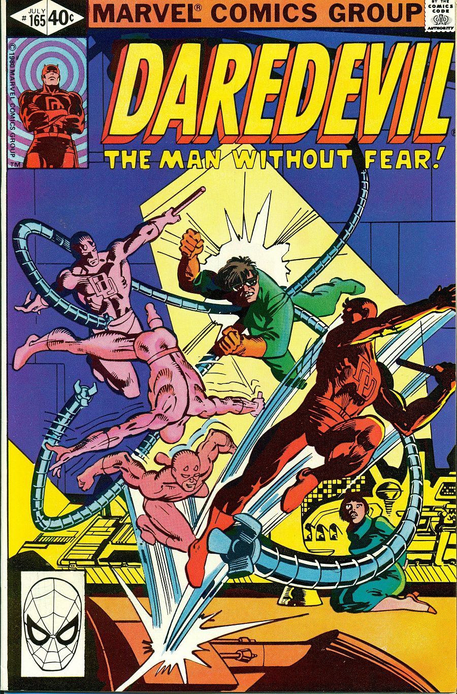 Página de 'Obras maestras Marvel. Daredevil de Frank Miller y Klaus Janson'