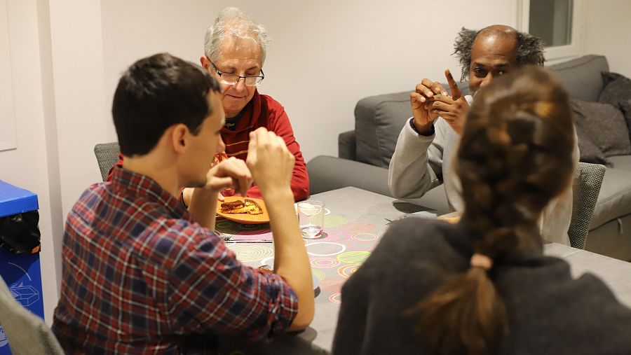 Coliving con personas sin hogar de Proyecto Lázaro