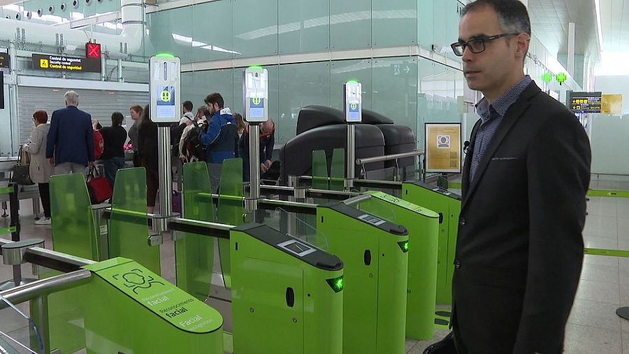 Acceso biométrico en el Aeropuerto Barcelona-El Prat