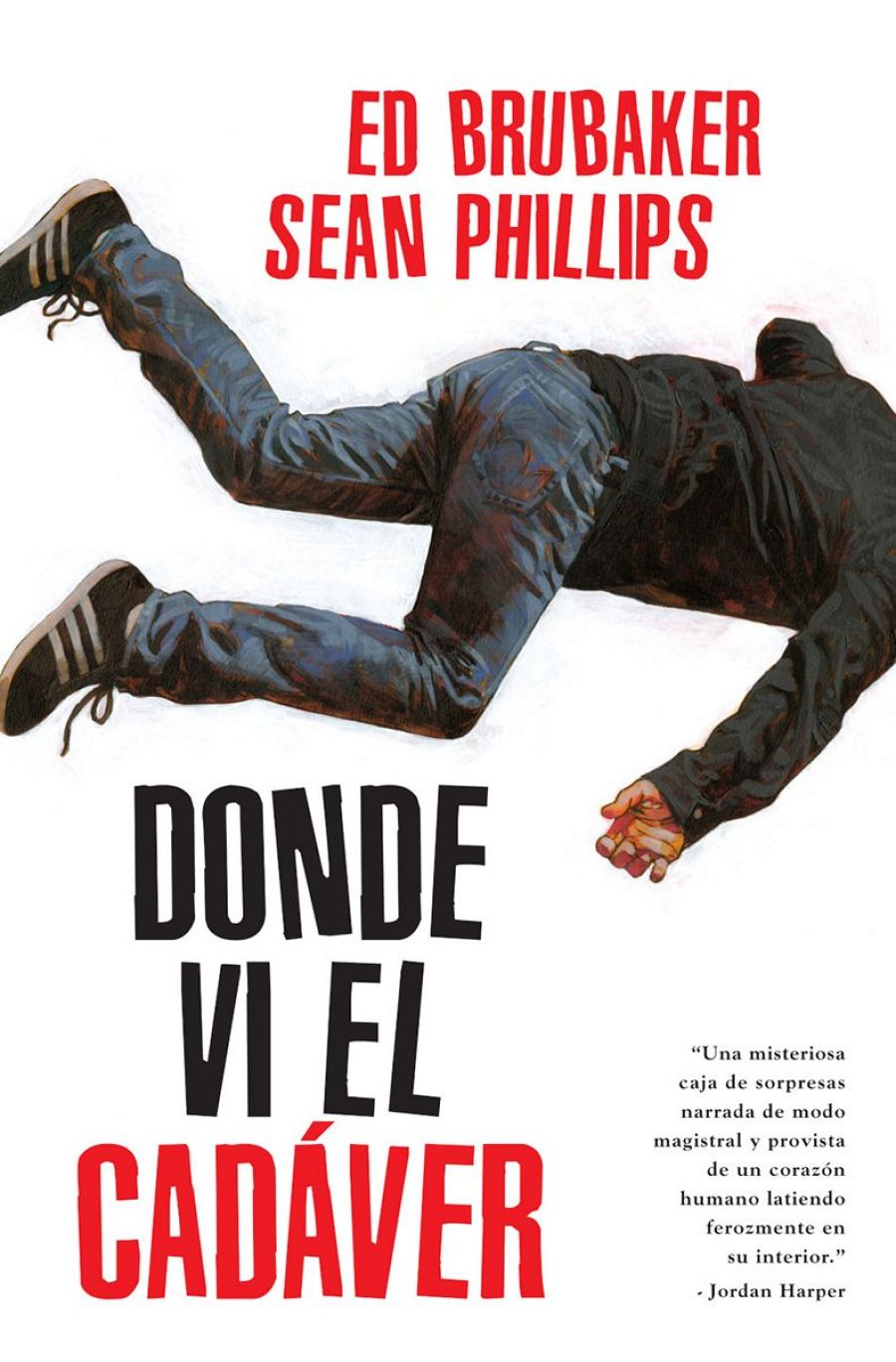 Portada de 'Donde vi el cadáver'