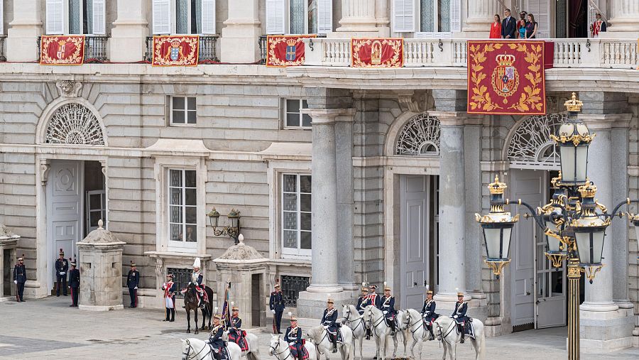 Imágenes del aniversario de la proclamación de Felipe VI