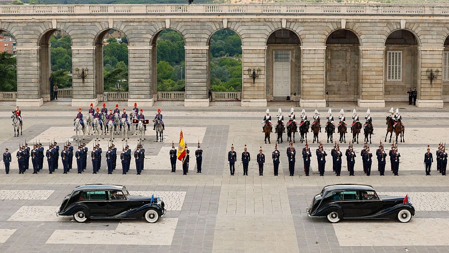 Imágenes del aniversario de la proclamación de Felipe VI