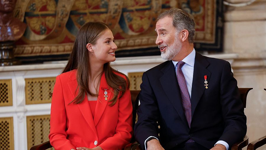 Imágenes del aniversario de la proclamación de Felipe VI