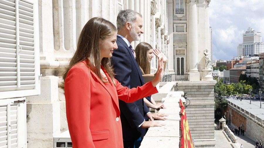 Imágenes del aniversario de la proclamación de Felipe VI