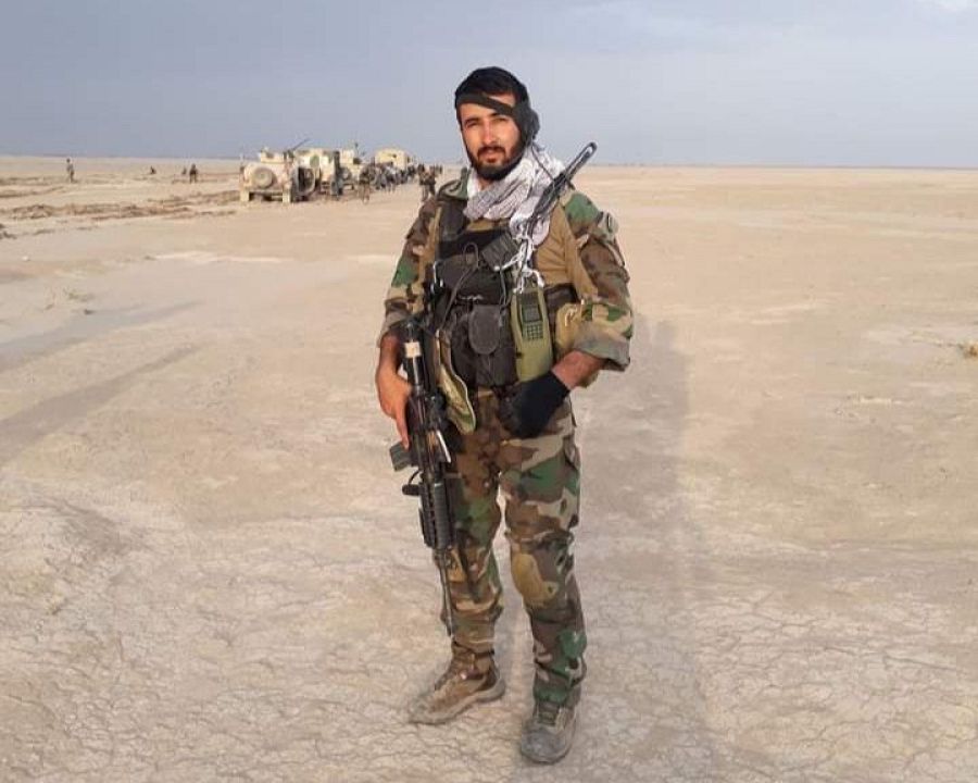 Muhammad en una operación del Ejército entre las provincias de Zabul y Ghazni