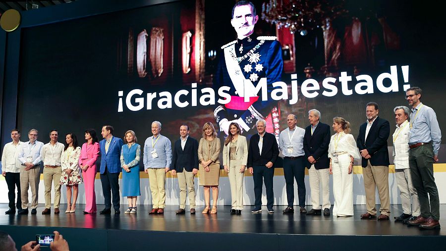 Empresarios iberoamericanos homenajean a Felipe VI por el décimo aniversario de su reinado