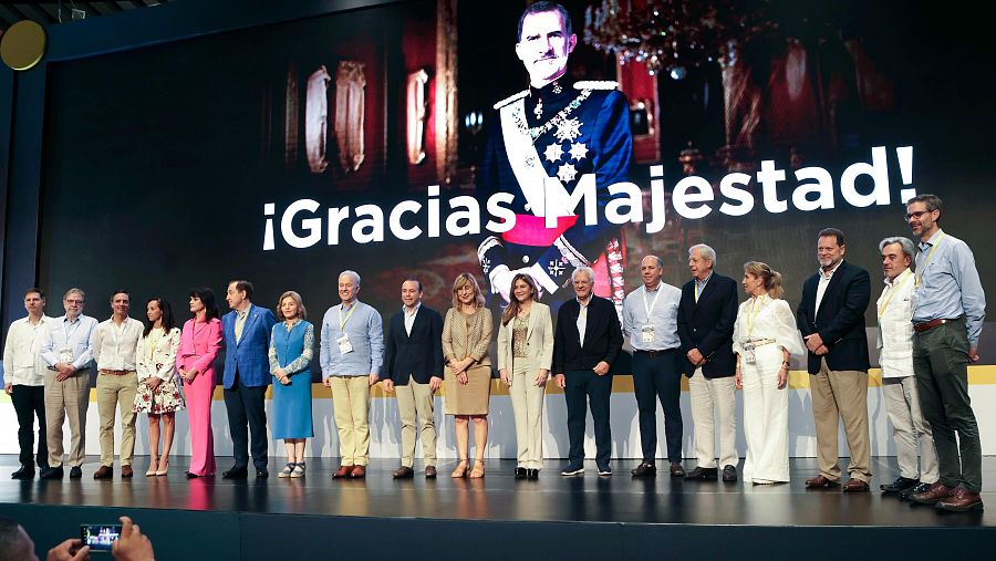 Empresarios iberoamericanos homenajean a Felipe VI por el décimo aniversario de su reinado