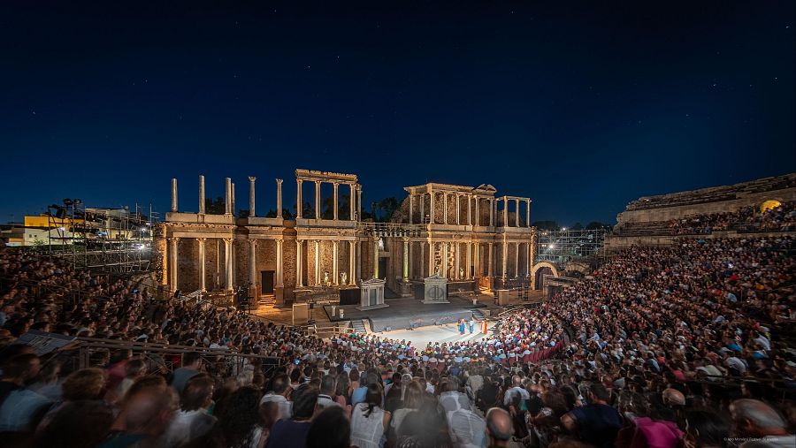 El teatro de Mérida en una imagen de archivo