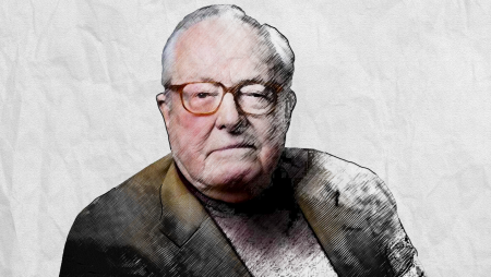 El expresidente de Agrupación Nacional, Jean-Marie Le Pen