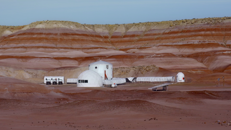 La base a Mars Desert Research Station