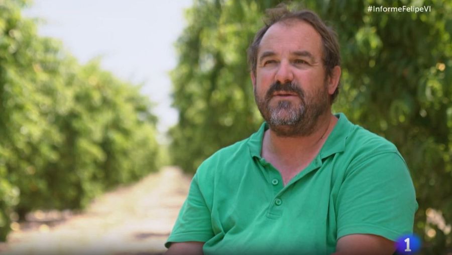 Óscar Moret, agricultor