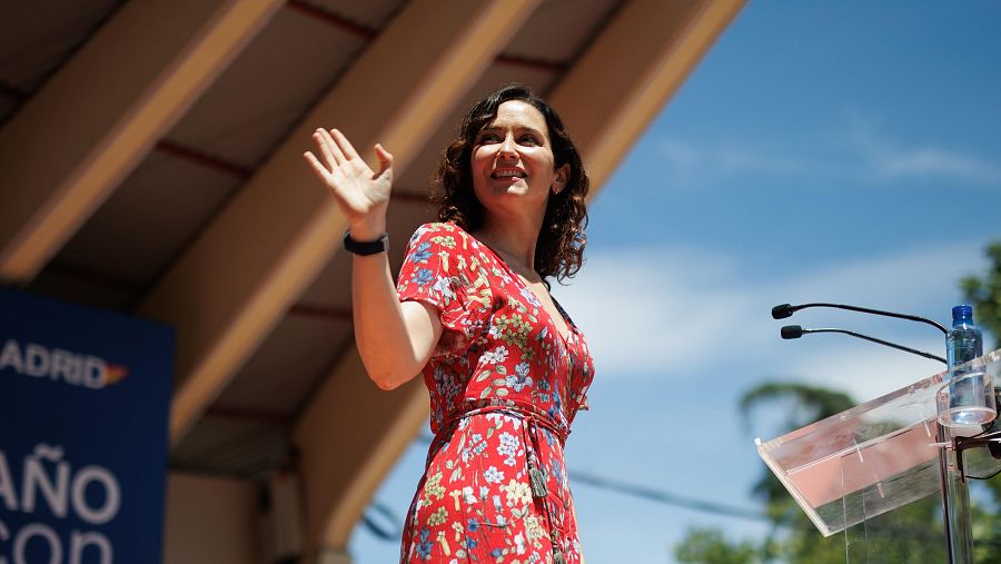 Isabel Díaz Ayuso, presidenta de la Comunidad de Madrid