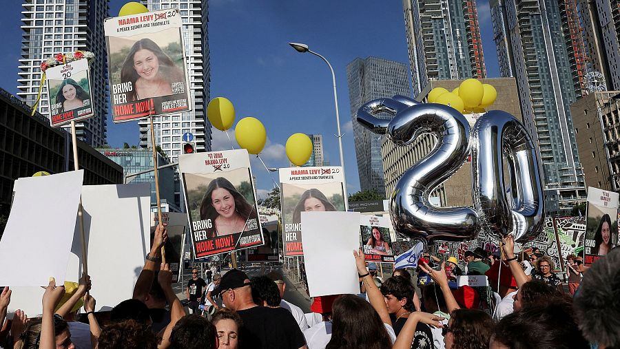 Protestas en Israel por la gestión de la guerra de Netanyahu