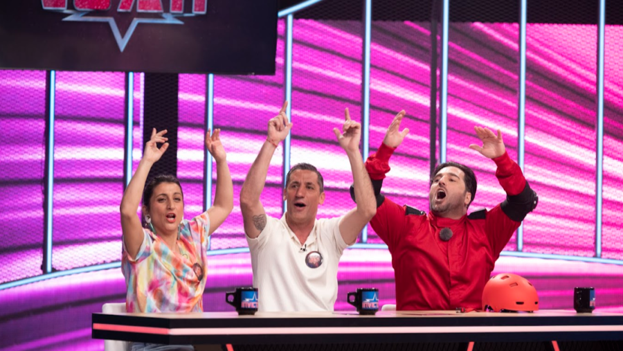 Imagen de Susi Caramelo, Joan Capdevila y David Bustamante en 'Invictus, ¿Te atreves?