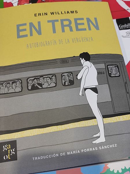 En tren, de Erin Williams. Godall Edicions