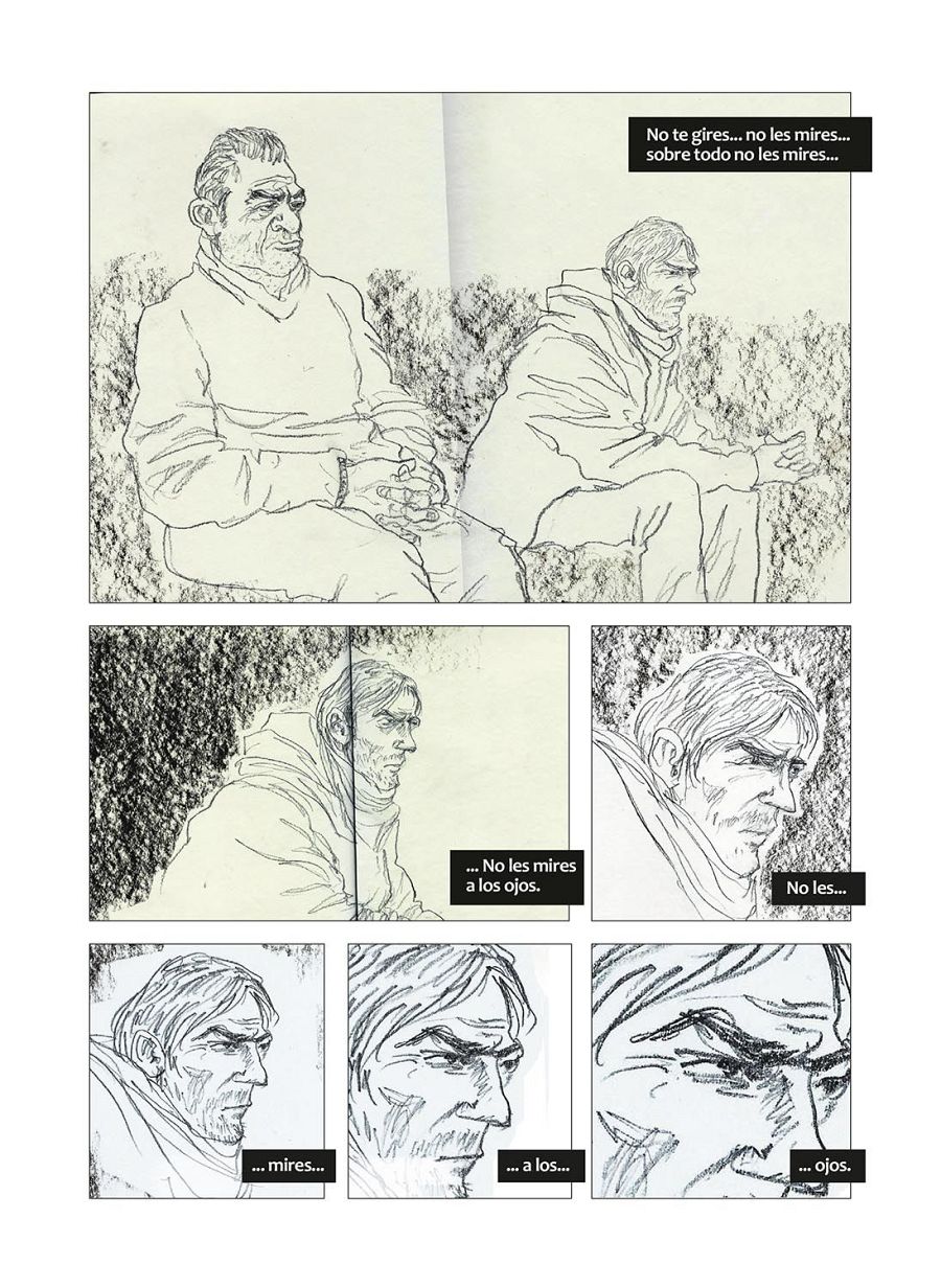 Página de 'Fuerza. Notas desde un centro de rehabilitación'