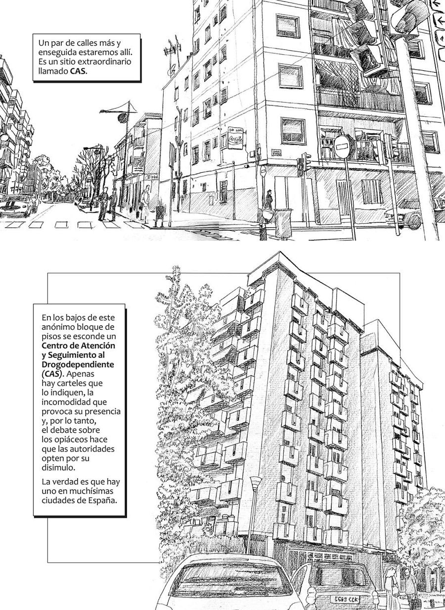 Página de 'Fuerza. Notas desde un centro de rehabilitación'