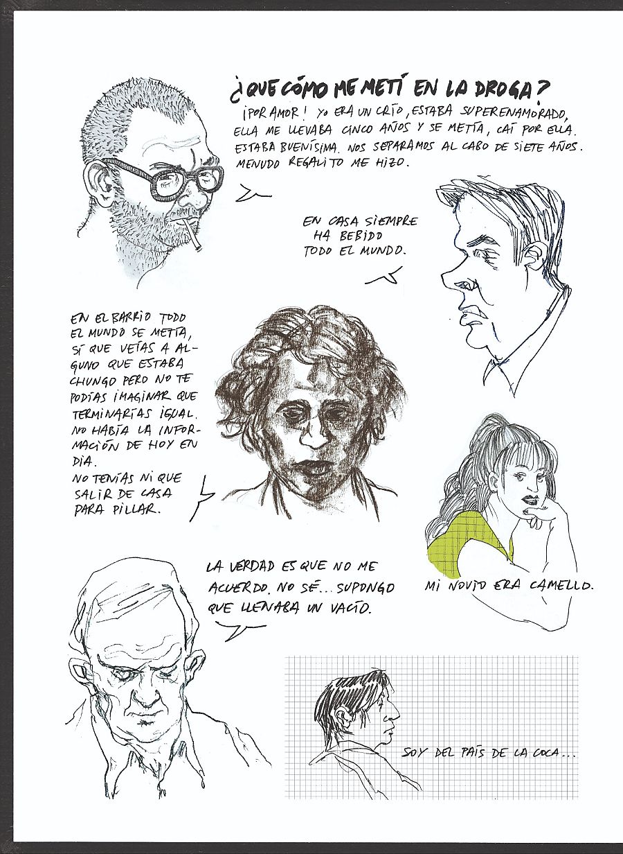 Página de 'Fuerza. Notas desde un centro de rehabilitación'