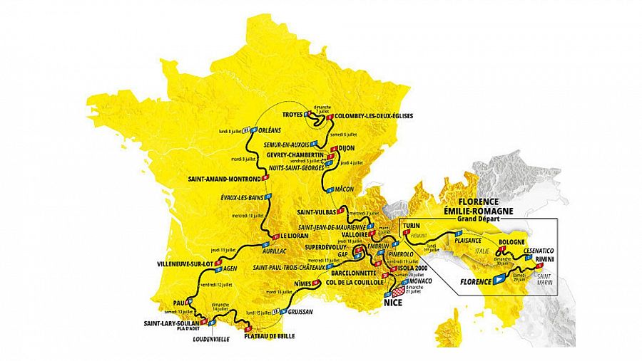 Tour de Francia 2024: El recorrido de la 111ª edición