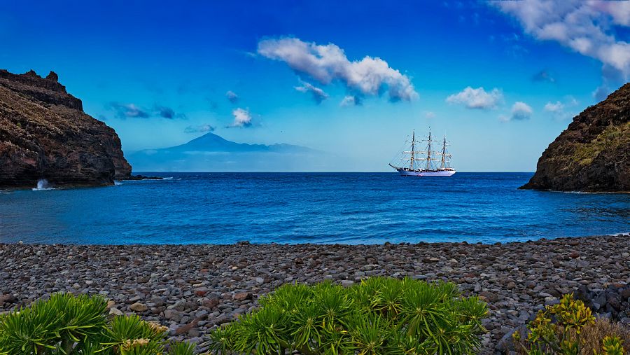 Playa Avalo, San Sebastián de la Gomera (La Gomera)