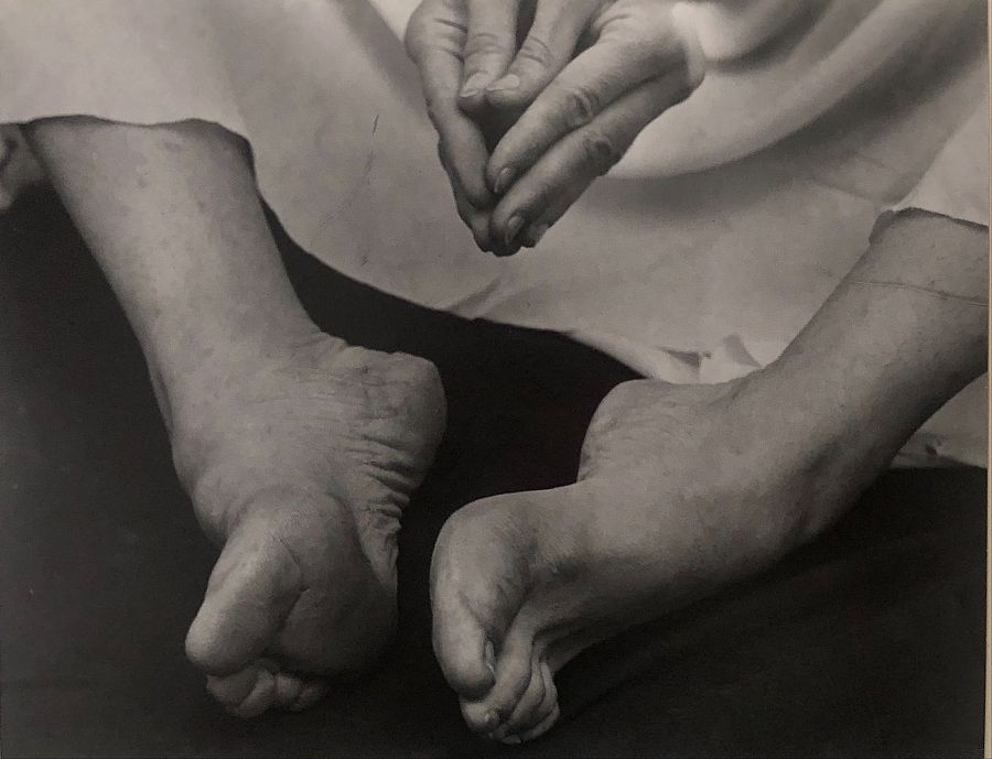 Los pies de Martha Graham, 1941, Imogen Cunningham