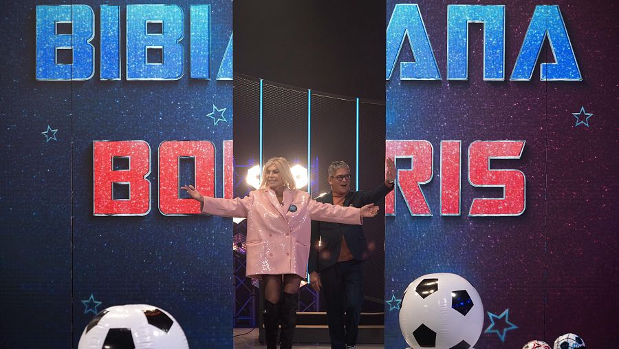 Imagen de Boris Izaguirre y Bibiana Fernández en 'Invictus, ¿Te atreves?'