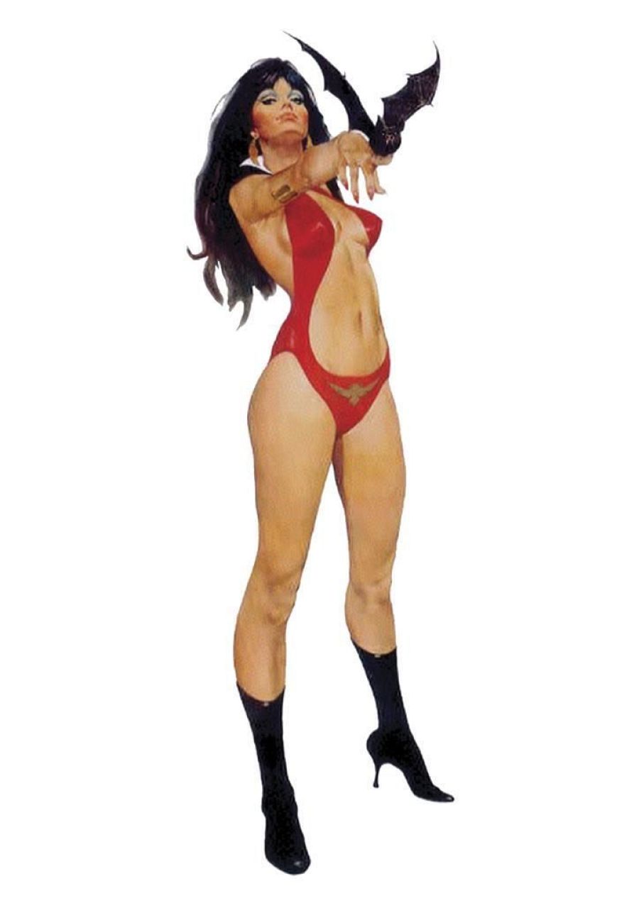 Ilustración de Vampirella, de Pepe Gónzález