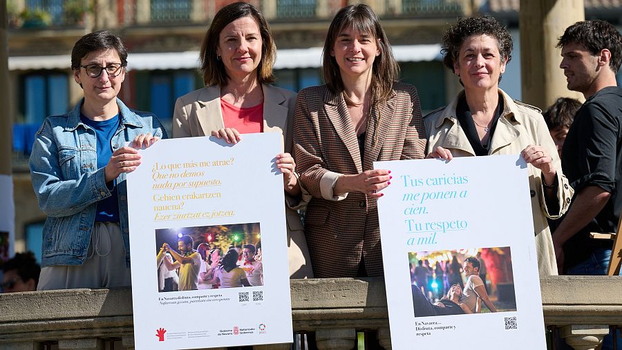 Nueva campaña de Igualdad para las fiestas navarras.