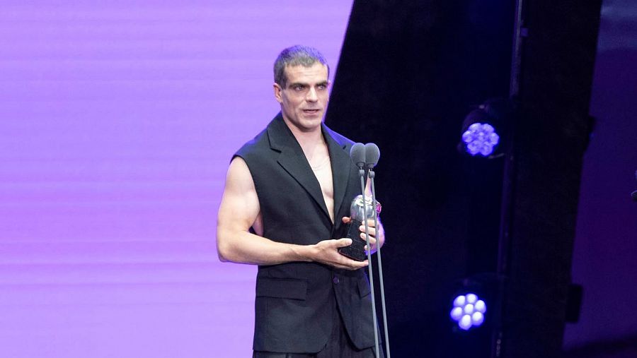 Ángel Durán ha recibido el Premio Max al mejor intérprete masculino de danza por Cowards (EFE/Miguel Barreto)