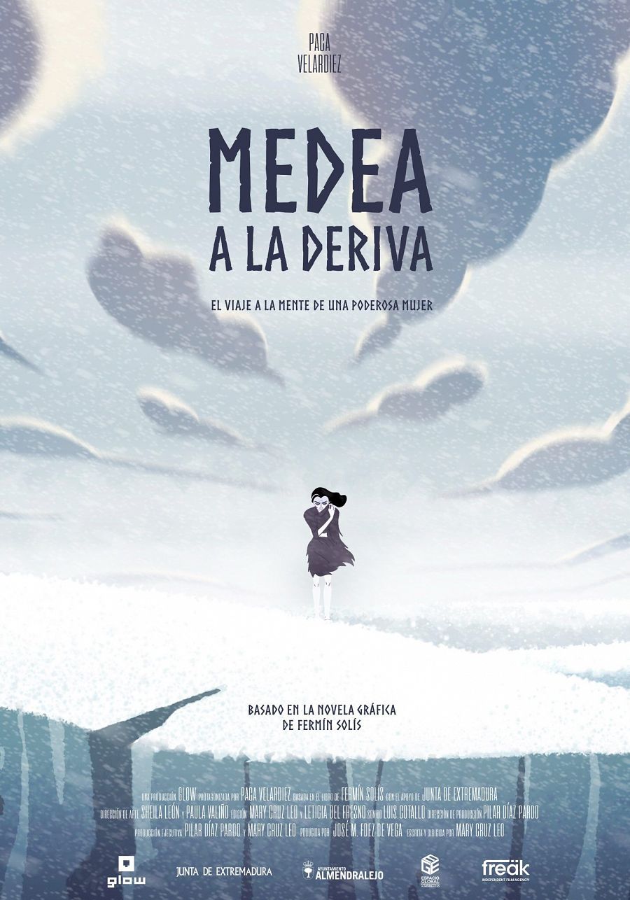 Cartel del cortometraje 'Medea a la deriva'