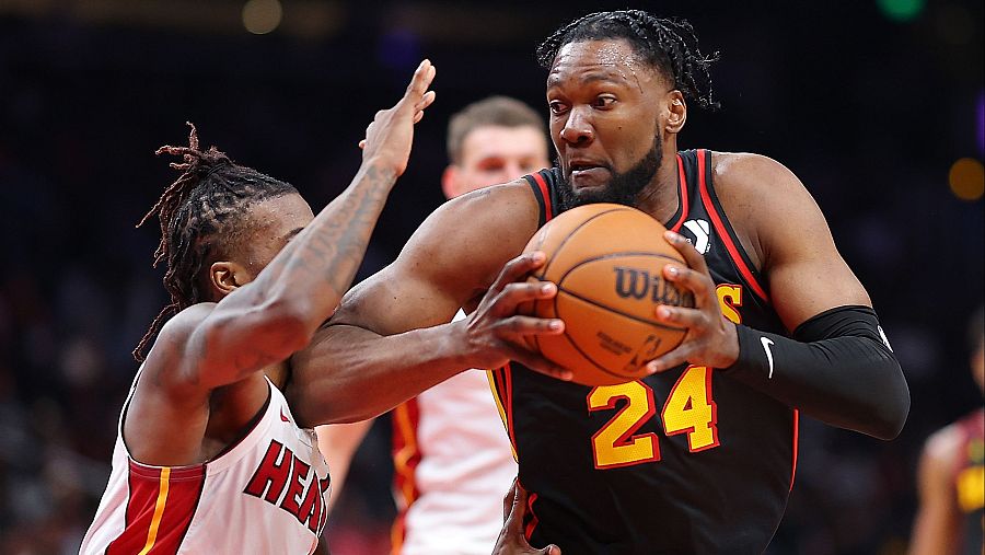 Bruno Fernando, el ala-pívot del Atlanta Hawks