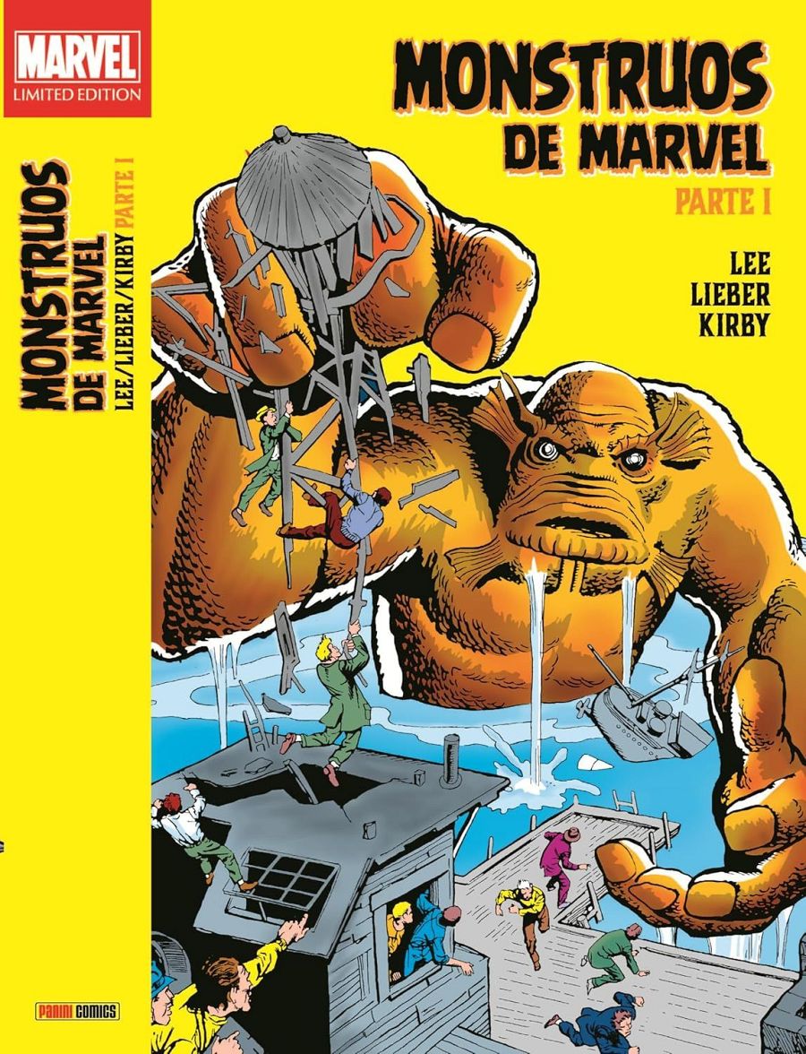 Portada de 'Monstruos de Marvel. Vol 1'