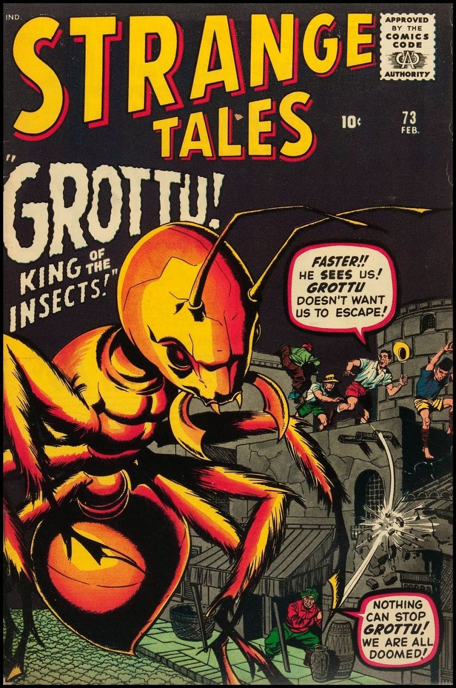 Portada de 'Strange Tales'