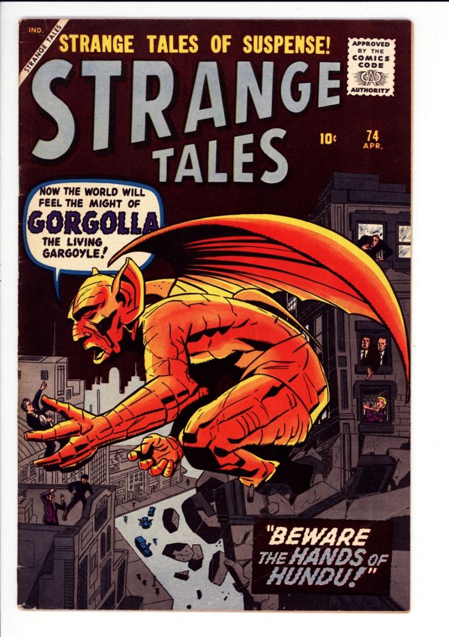 Portada de 'Strange Tales'