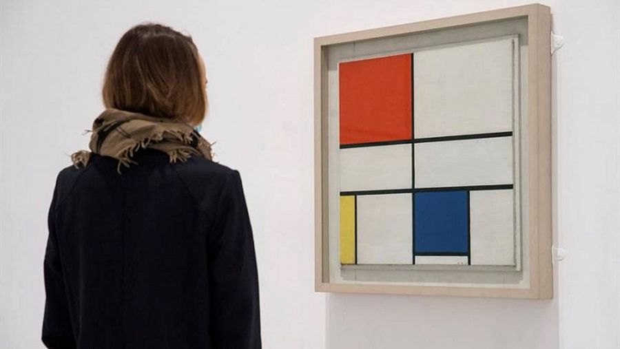 Piet Mondrian creó su obra en torno a la revista De Stijl