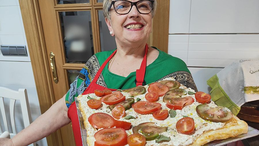 La cocina de Adora: receta de tarta de tomate con queso