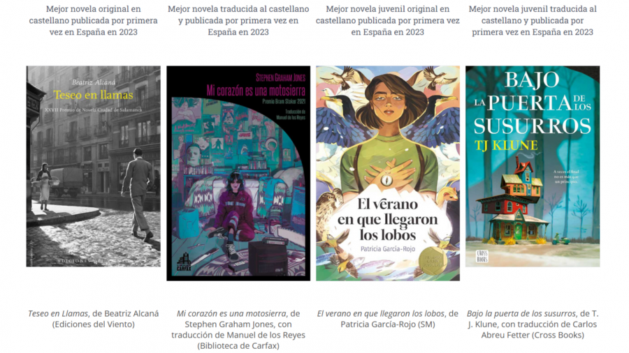 Libros ganadores de los premios Kelvin 2024
