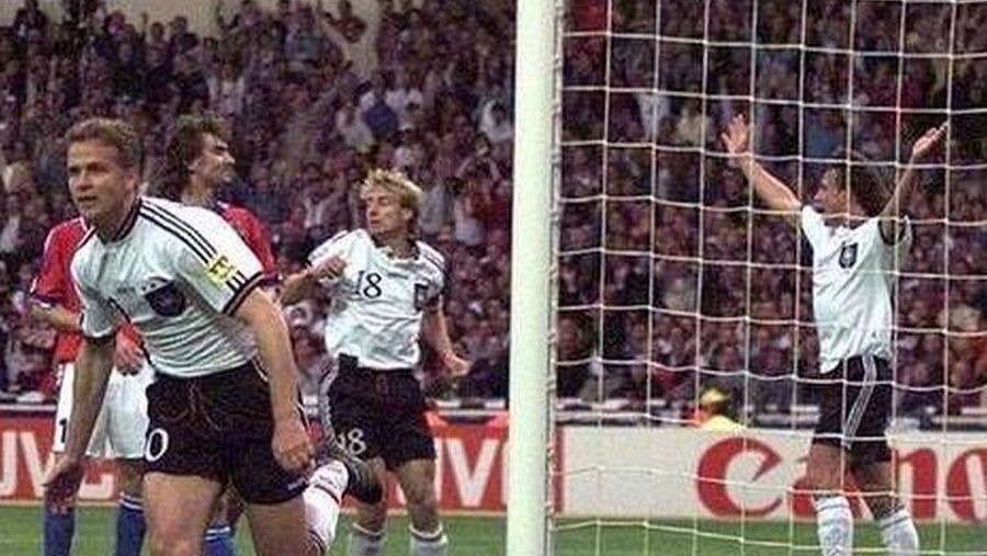 Gol de oro de Bierhoff, en la Euro del 96'
