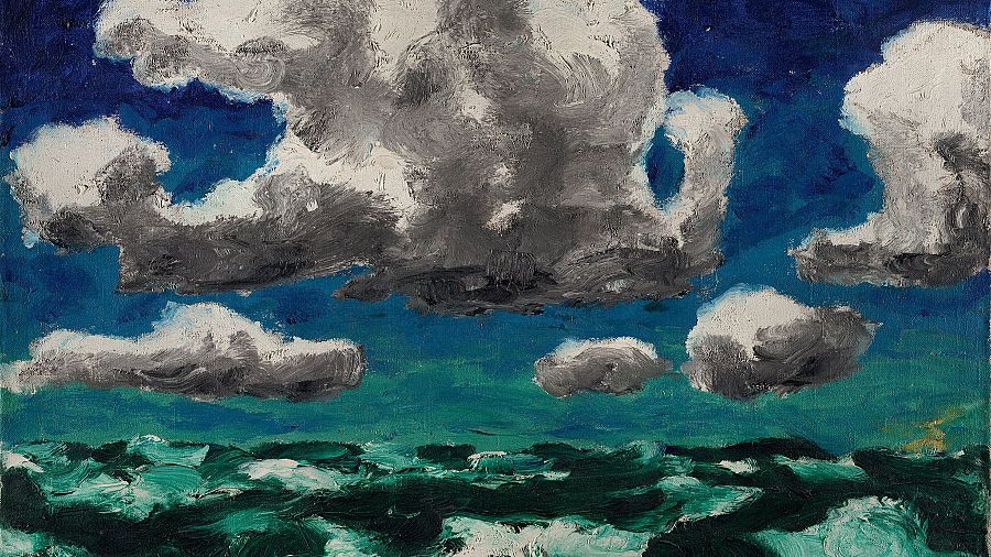 ‘Nubes de verano’, de Emil Nolde.