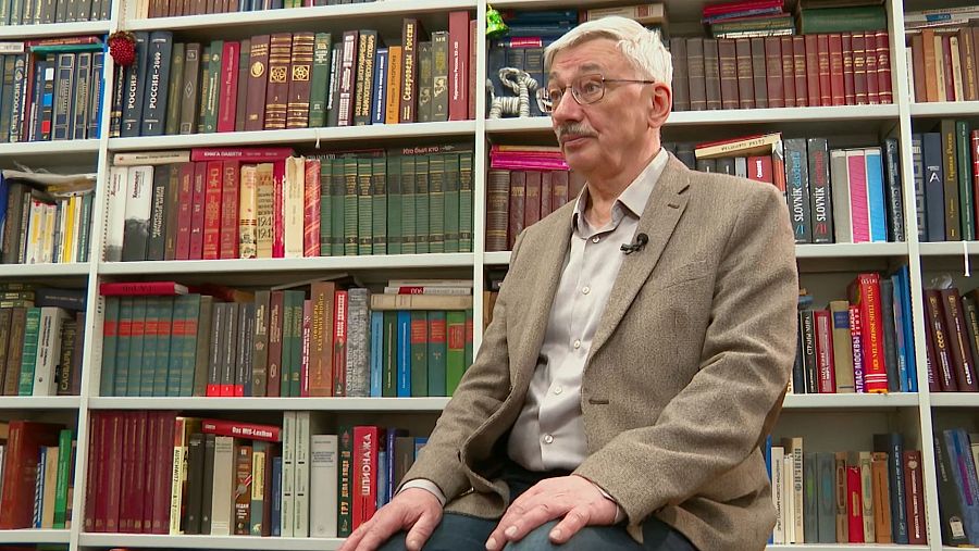 Oleg Orlov concedió a RTVE una de sus últimas entrevistas antes de entrar en prisión