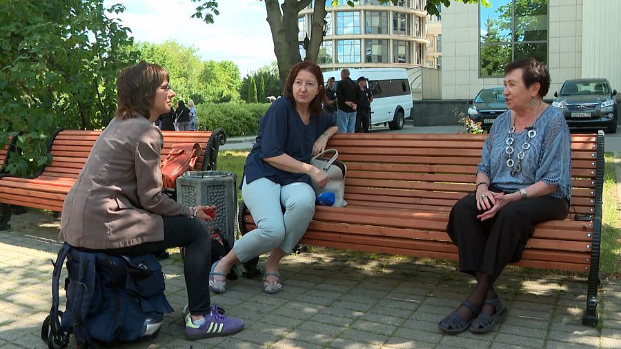 Tatiana Kasátkina charla con el equipo de RTVE en Moscú