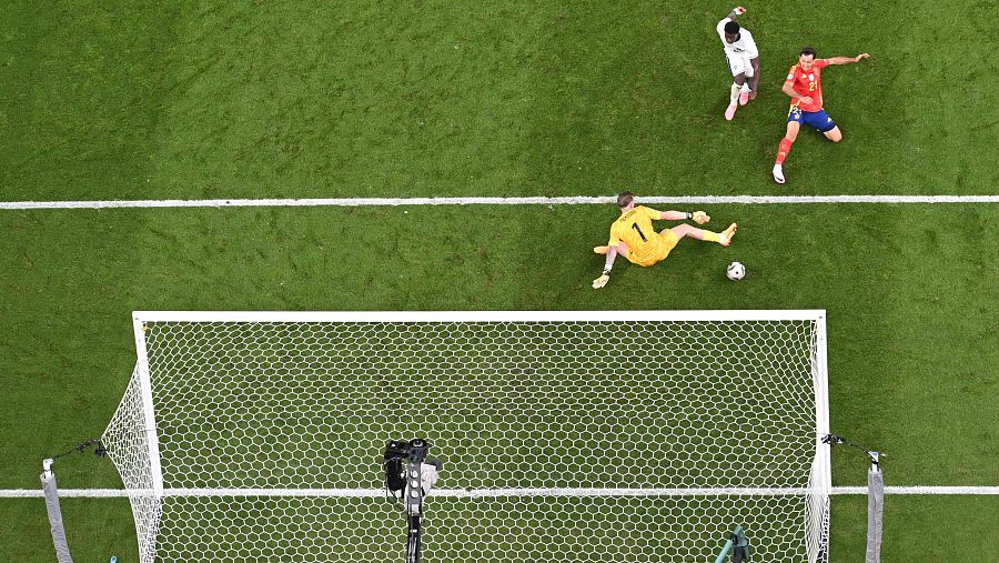 Gol de Mikel Oyarzabal en la final de la Eurocopa de fútbol