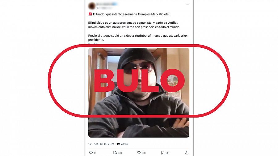 Este joven italiano no es el autor del atentado