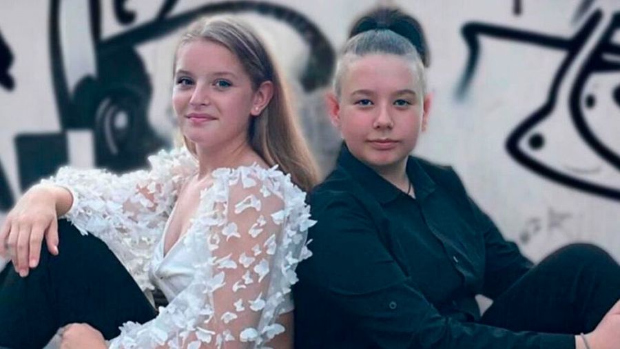 Anna Vanchevska y Aleksej Ivanovski, los representantes de Macedonia del Norte en Eurovisión Junior