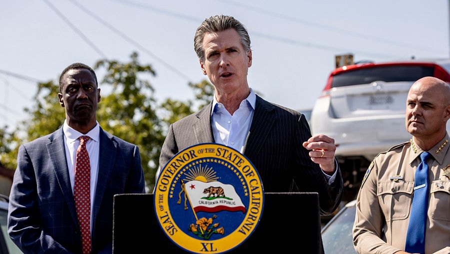 Gavin Newsom, gobernador de California