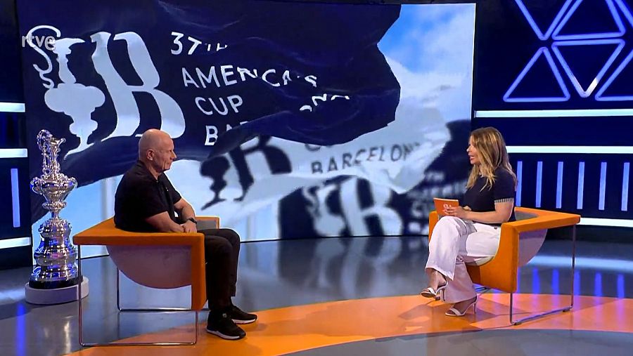 Marta Sugrañes entrevista a Grant Dalton, CEO de la Copa del América de vela