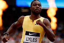 Noah Lyles, atleta estadounindense de 100m y 200m